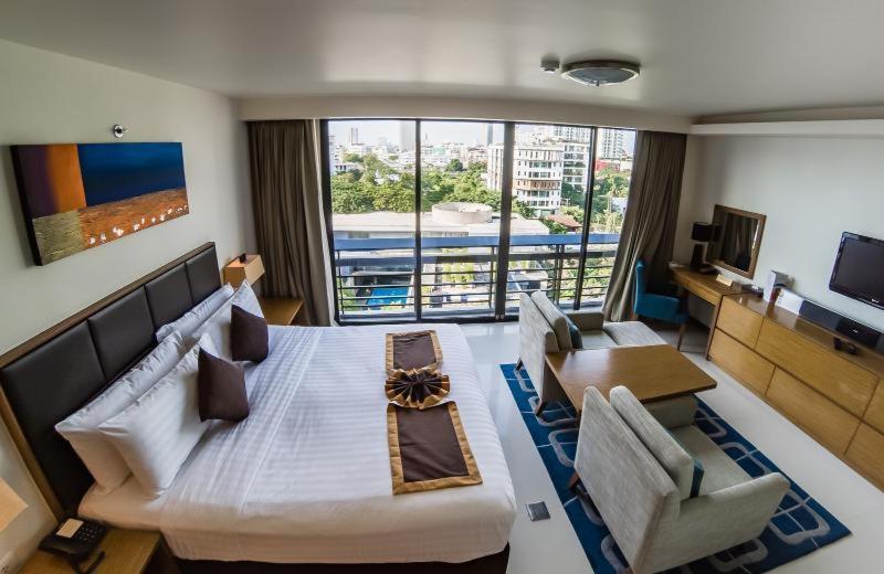 Oakwood Residence Sukhumvit Thonglor Bangkok Habitación foto